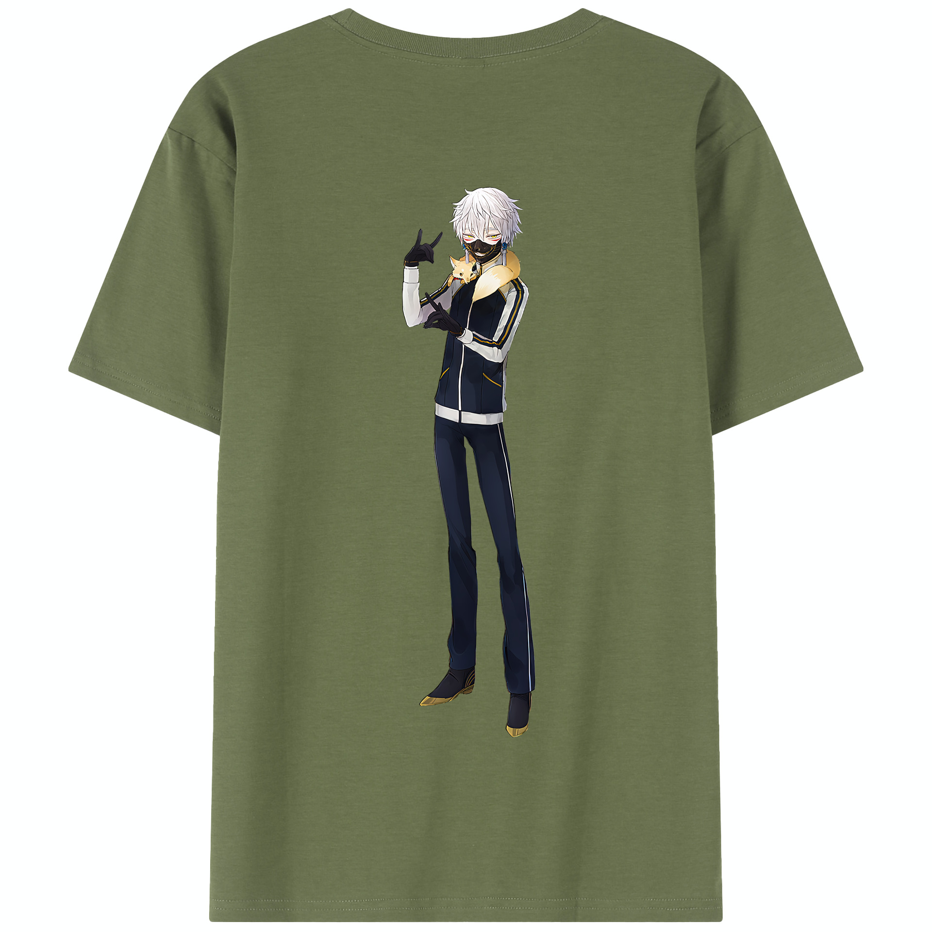 （画像用） 刀剣乱舞 Touken Ranbu 綿100％半袖Tシャツ（背面プリント）